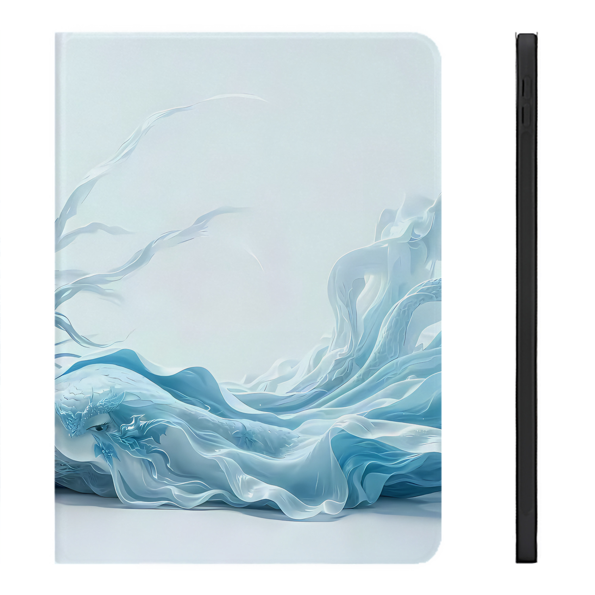 （画像用） Ne Zha 2 ナタ 魔童の大暴れ IPadケース ペンホルダー付き ブックスタイルデザイン